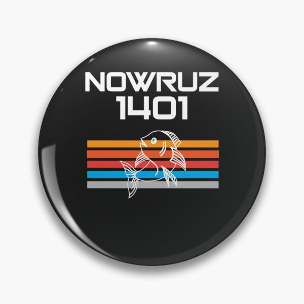Item preview, Happy Nowruz Persian New Year Goldfish Iran Norooz 1401 Haftsin Spring Vintage Sunset Gift Fitted St designed and sold by JakariEzer.