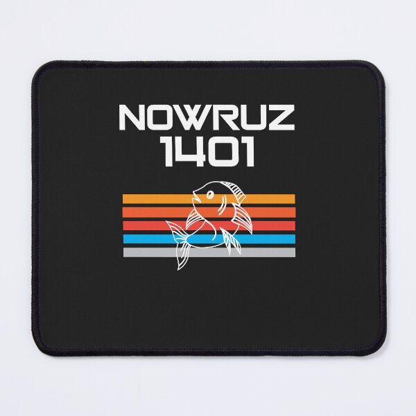 Item preview, Happy Nowruz Persian New Year Goldfish Iran Norooz 1401 Haftsin Spring Vintage Sunset Gift Fitted St designed and sold by JakariEzer.
