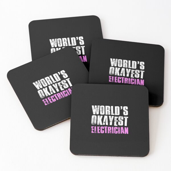 Item preview, Worlds Okayest Electrician designed and sold by FNStuff.