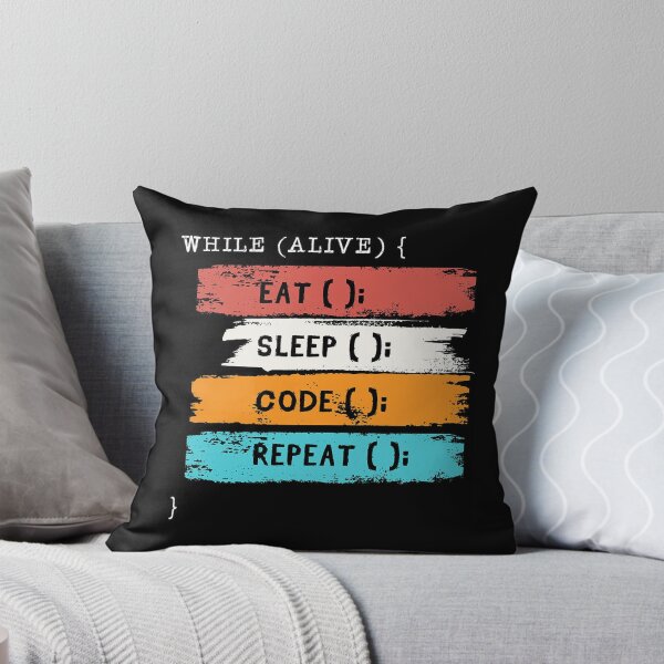 Item preview, Eat Sleep Code Repeat designed and sold by Bug-Art.
