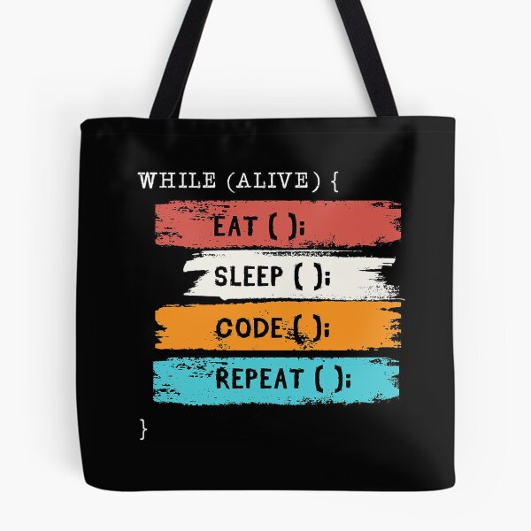 Item preview, Eat Sleep Code Repeat designed and sold by Bug-Art.