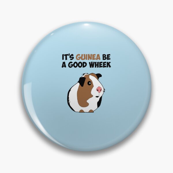 Item preview, It&x27;s Guinea Be a Good Wheek Sticker designed and sold by PeterSchwand.