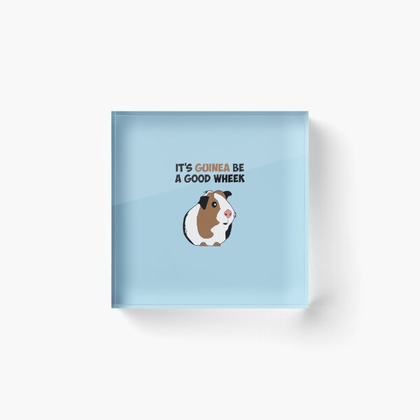 Item preview, It&x27;s Guinea Be a Good Wheek Sticker designed and sold by PeterSchwand.