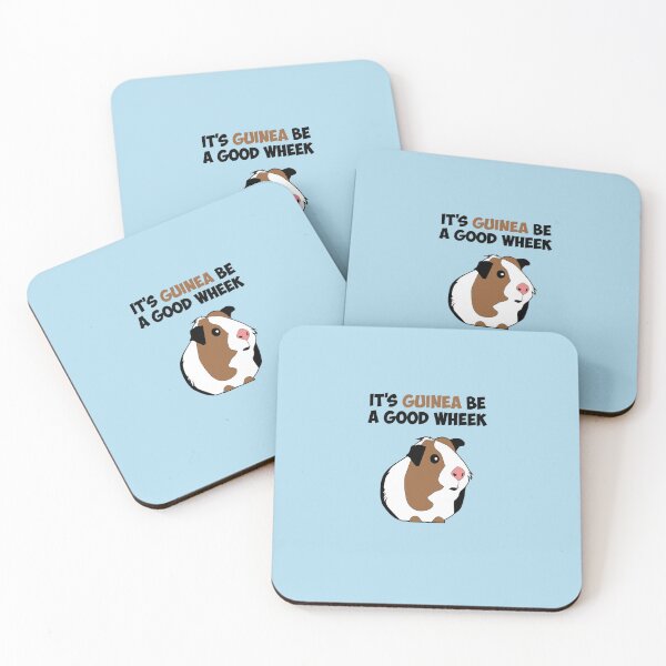 Item preview, It&x27;s Guinea Be a Good Wheek Sticker designed and sold by PeterSchwand.