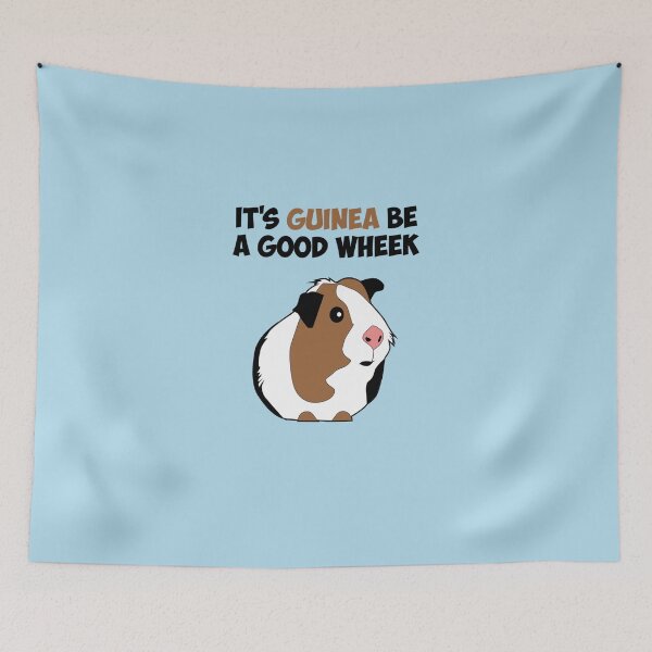 Item preview, It&x27;s Guinea Be a Good Wheek Sticker designed and sold by PeterSchwand.