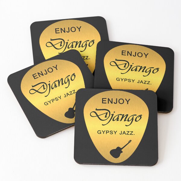 Item preview, Enjoy django gypsy jazz (gold color) designed and sold by lisaberton.