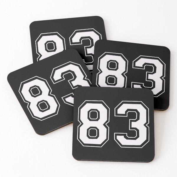 Item preview,  Sport Number 83 White  designed and sold by Maelyn-Couch.