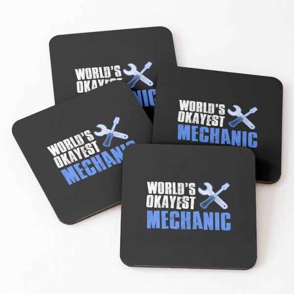 Item preview, Worlds Okayest Mechanic designed and sold by FNStuff.