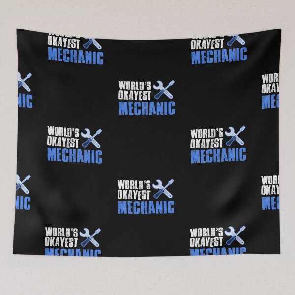 Item preview, Worlds Okayest Mechanic designed and sold by FNStuff.