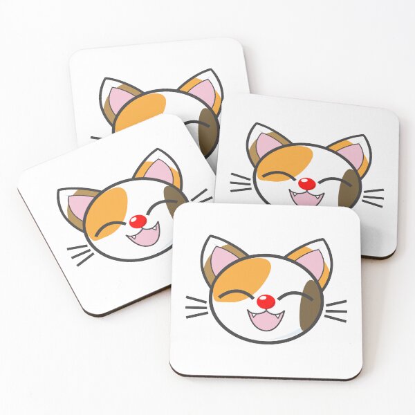 Item preview, Cat with a clown nose designed and sold by Pokofoto.