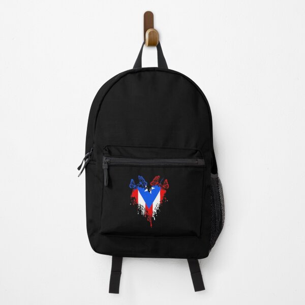 Item preview, Puerto Rico Flag Butterfly For Boricua Pride Puertorriqueños designed and sold by Nessshirts.