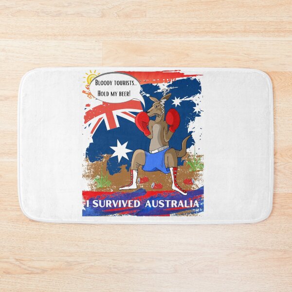Item preview, I Survived Australia - Bloody Tourists.. Hold My Beer! By dsrdirect designed and sold by dsrdirect.
