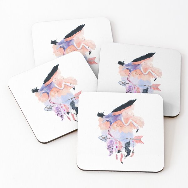 Item preview, Aterrizaje Flamingo Estilo Boho designed and sold by phuoc43.