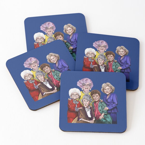 Item preview, Dame Edna with her gorgeous golden girlfriends by James Brennan   designed and sold by Jasaparells.