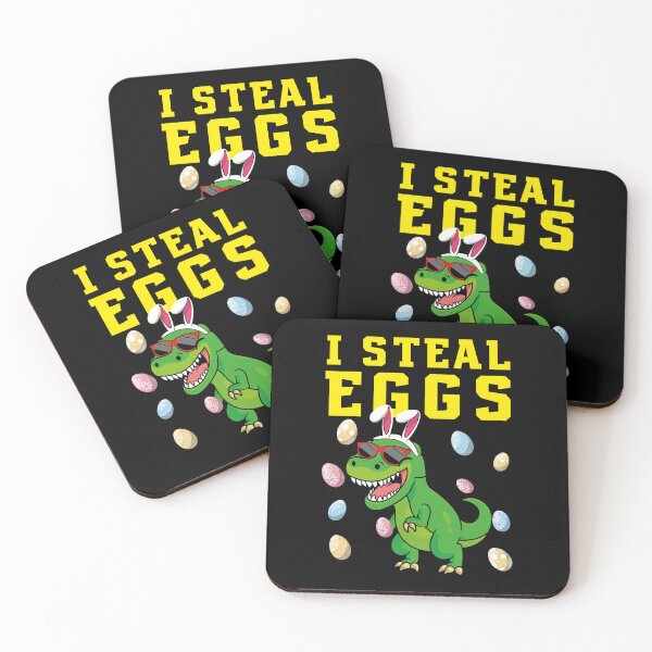 Item preview, I Steal Eggs Easter Day T-rex designed and sold by Tatus Brinal.