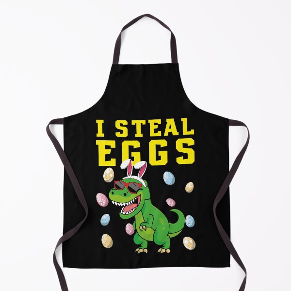 Item preview, I Steal Eggs Easter Day T-rex designed and sold by Tatus Brinal.