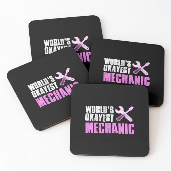 Item preview, Worlds Okayest Mechanic designed and sold by FNStuff.