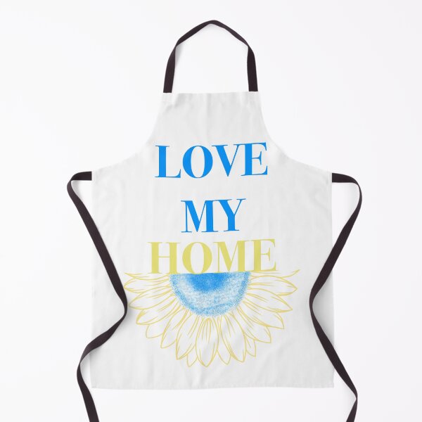 Item preview, I love my home, peace in Ukraine. yellow-blue sunflower - the national colors of the flag of Ukraine. designed and sold by Sunshine2504.