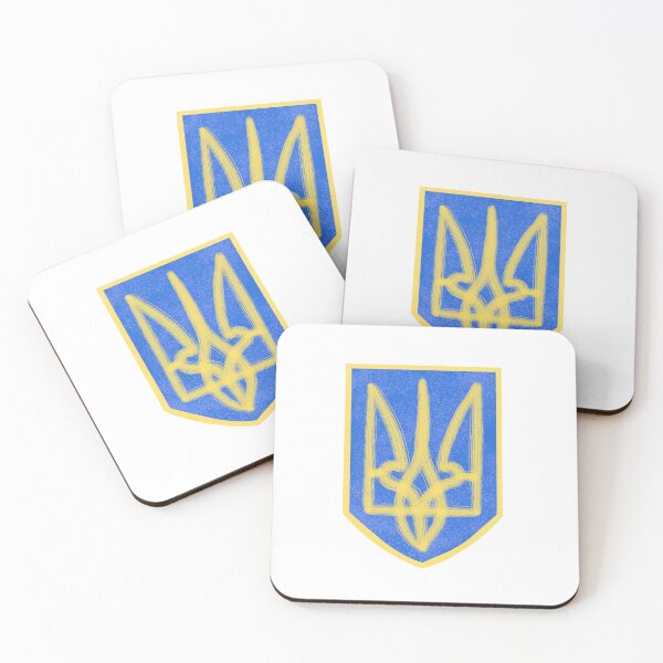 Item preview,  illustration of a coat of arms of Ukraine, a country in Eastern Europe. Color drawing of a state's emblem. designed and sold by Sunshine2504.