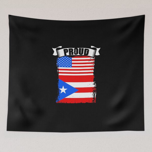 Item preview, Proud Puerto Rican American For A Boricua Puertorriqueños designed and sold by Nessshirts.