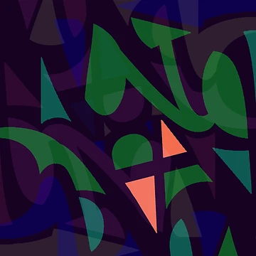 Artwork thumbnail, Abstract Letters by NolanRTaylor