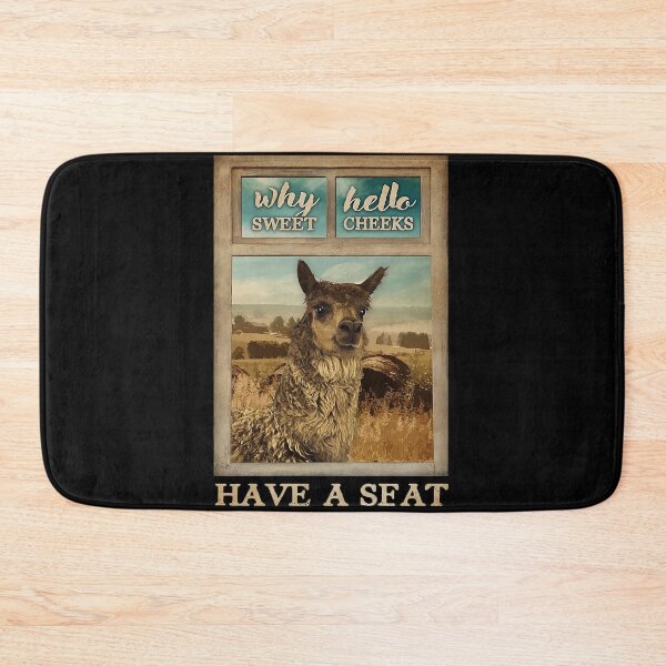 Item preview, Alpaca Why hello sweet cheeks have a seat dog lover designed and sold by KinstleHawa.