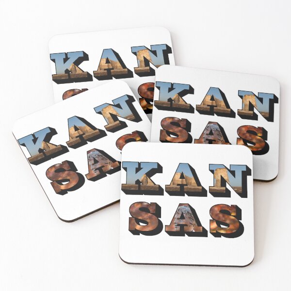 Item preview, Kansas w/ National Landmarks designed and sold by Pajamurai.