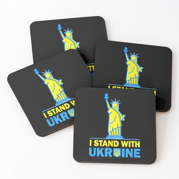 Item preview, USA Liberty Ukraine Shirt I Stand With Ukraine Ukrainian T-Shirt designed and sold by Besnier-Rahel.