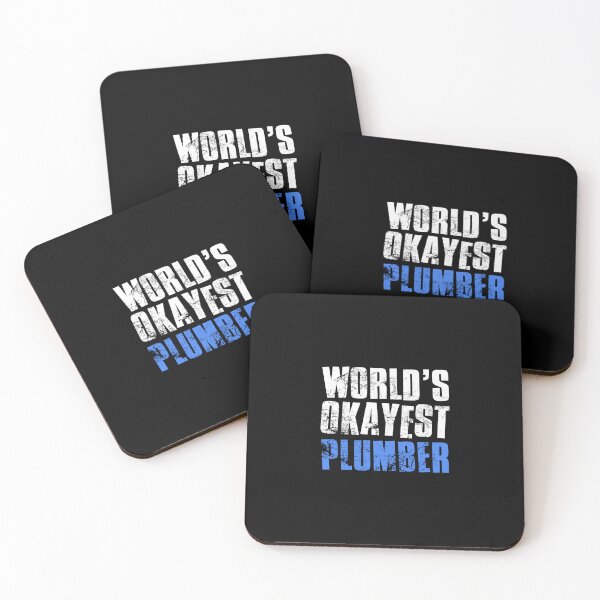 Item preview, Worlds Okayest Plumber designed and sold by FNStuff.