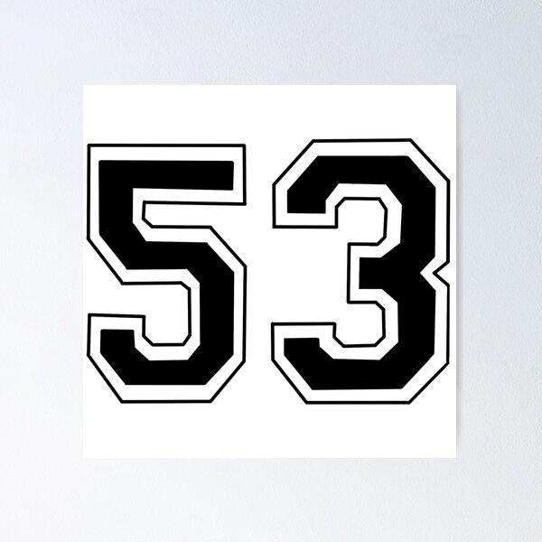 Item preview,  Sport Number 53 designed and sold by Maelyn-Couch.