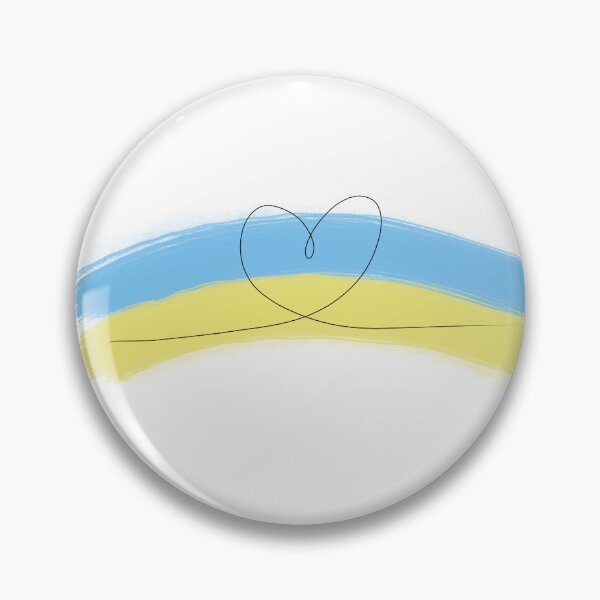 Item preview, Yellow-blue flag of Ukraine with a heart. glory to Ukraine, designed and sold by Sunshine2504.