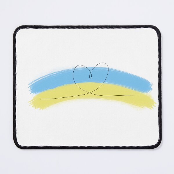 Item preview, Yellow-blue flag of Ukraine with a heart. glory to Ukraine, designed and sold by Sunshine2504.
