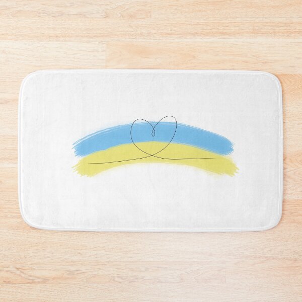 Item preview, Yellow-blue flag of Ukraine with a heart. glory to Ukraine, designed and sold by Sunshine2504.