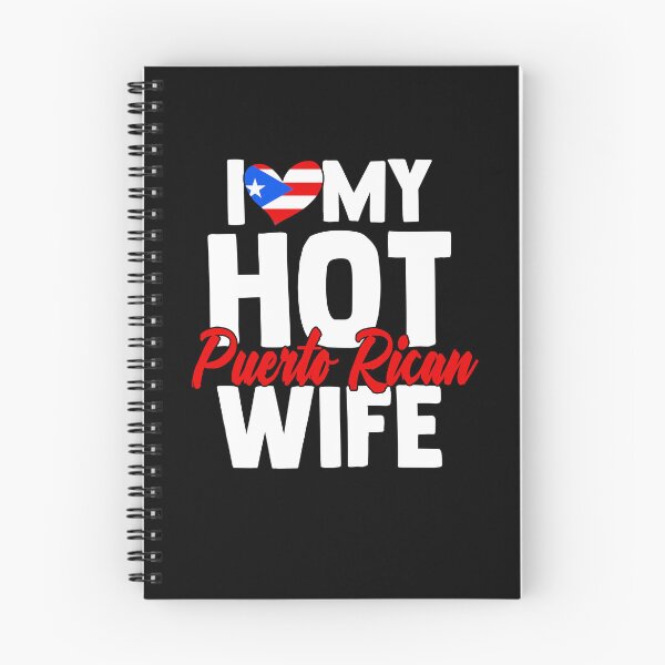 Item preview, I Love My Hot Wife Puerto Rican For A Boricua Puertorriqueño designed and sold by Nessshirts.