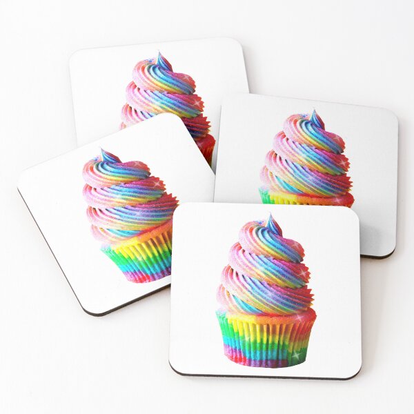 Item preview, Rainbow cupcake  designed and sold by EdnaGarcia.