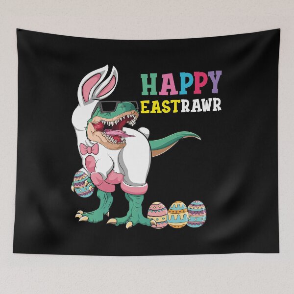 Item preview, T-rex Easter Bunny Dinosaur Happy Eastrawr designed and sold by Tatus Brinal.