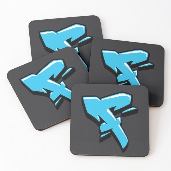 Item preview, Graffiti Letter F (Blue) designed and sold by NameGraffiti.