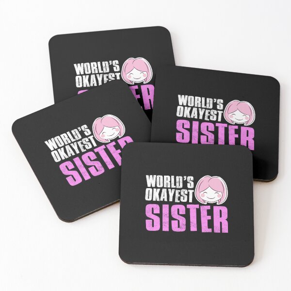 Item preview, Worlds Okayest Sister designed and sold by FNStuff.