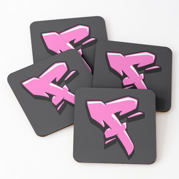 Item preview, Copy of Graffiti Letter F (pink) designed and sold by NameGraffiti.