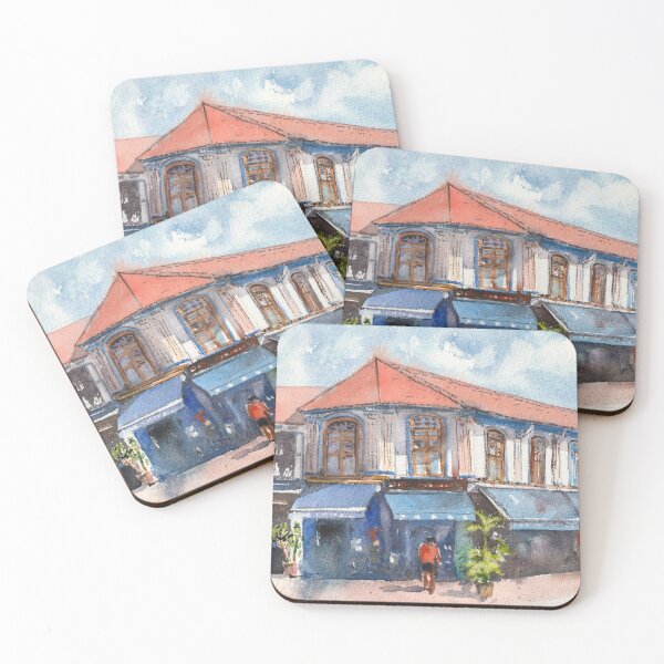Item preview, Blue Shades Watercolour Painting designed and sold by ErinsGarden.