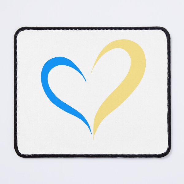 Item preview, Love Ukraine, heart emblem national flag colored. Flag of Ukraine with heart shape designed and sold by Sunshine2504.