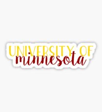 University of Minnesota - Style 2 Sticker