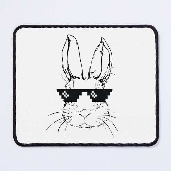 Item preview, Easter Day Bunny Face With Sunglasses designed and sold by Tatus Brinal.