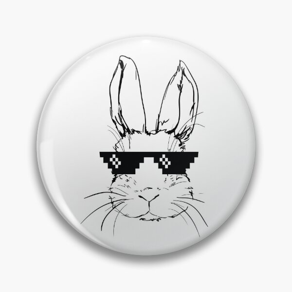 Item preview, Easter Day Bunny Face With Sunglasses designed and sold by Tatus Brinal.