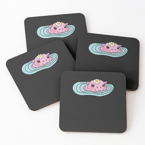Item preview, Pleasing Shroom Bloom - Hippo  Sticker designed and sold by JakariEzer.