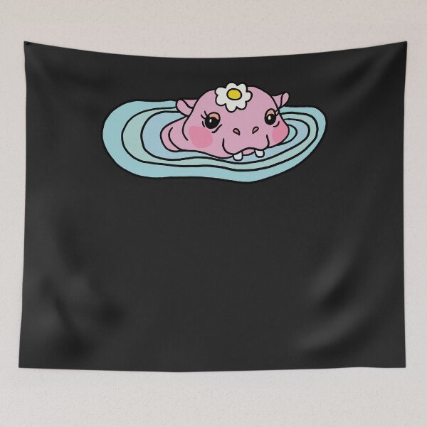 Item preview, Pleasing Shroom Bloom - Hippo  Sticker designed and sold by JakariEzer.