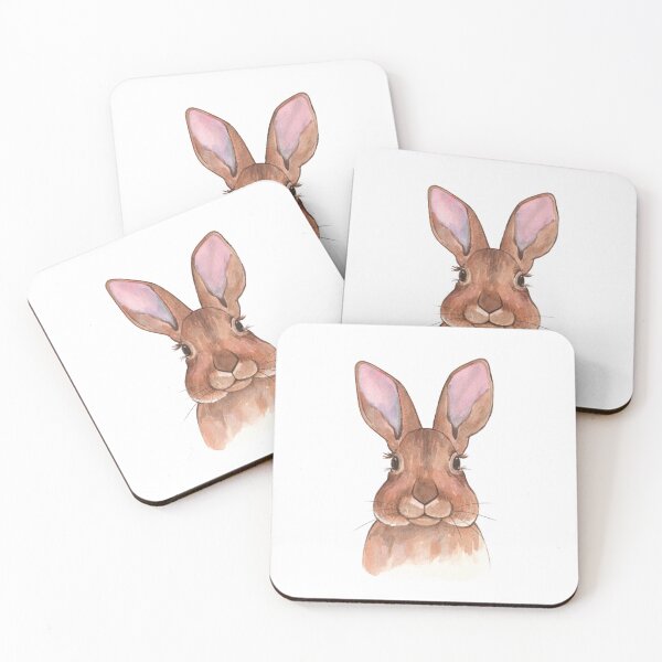 Item preview, rabbit portrait designed and sold by Kaoryn Chan.