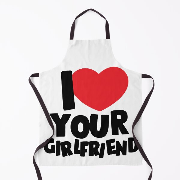 Item preview, I Love Your Girlfriend Square Sticker designed and sold by heckgogh.
