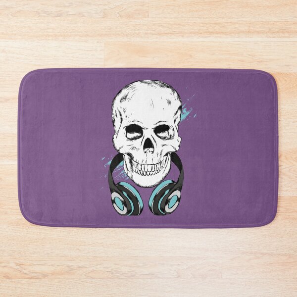 Item preview, Skull headphones Active  designed and sold by VintageTeeGift.