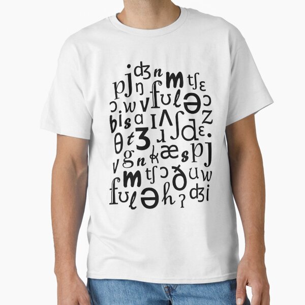 Item preview, English Phonetic Sounds | Linguistics (White) designed and sold by gembers.